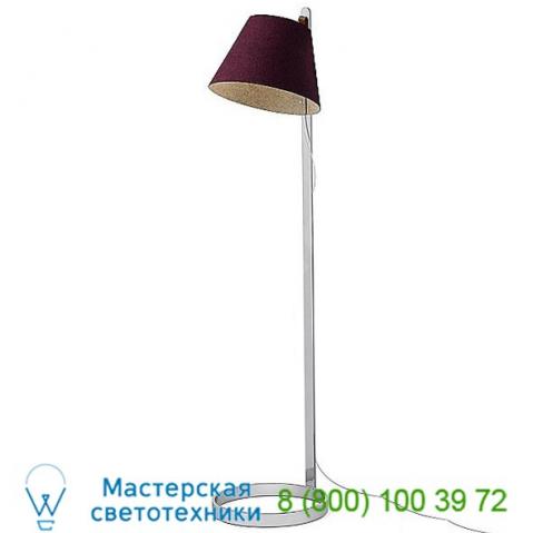 Lana floor lamp lana flr stn/gry crm w/ped pablo designs, светильник