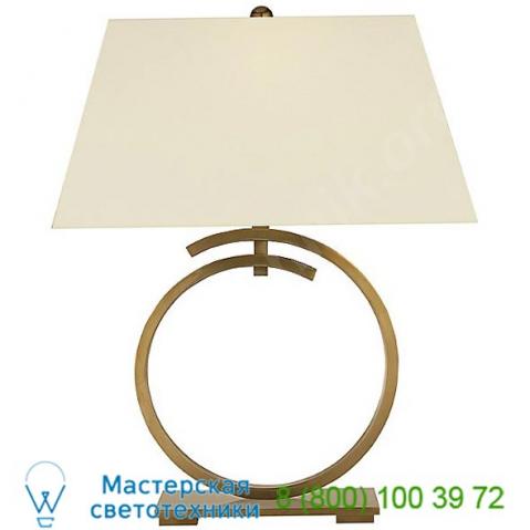 Launceton ring table lamp cha 8401ab-pl visual comfort, настольная лампа