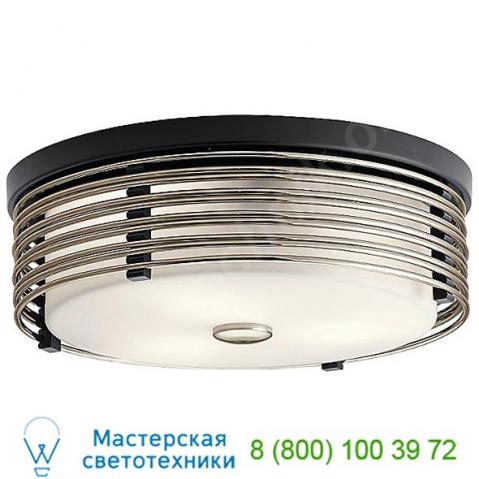 Bensimone flush mount ceiling light kichler, светильник