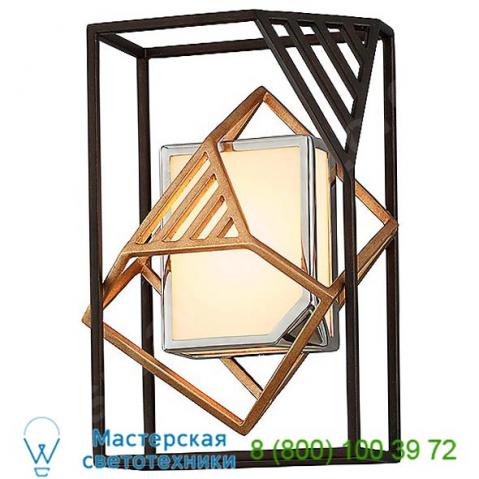 Troy lighting b6081 cubist wall sconce, настенный светильник