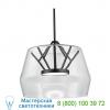 Kuzco lighting deco led pendant light pd61418-cl/bk, светильник