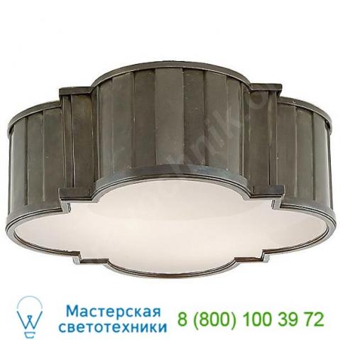 Visual comfort tob 4130an-wg tilden flush mount, светильник