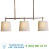 Tob 5004an-np visual comfort bryant linear suspension, светильник