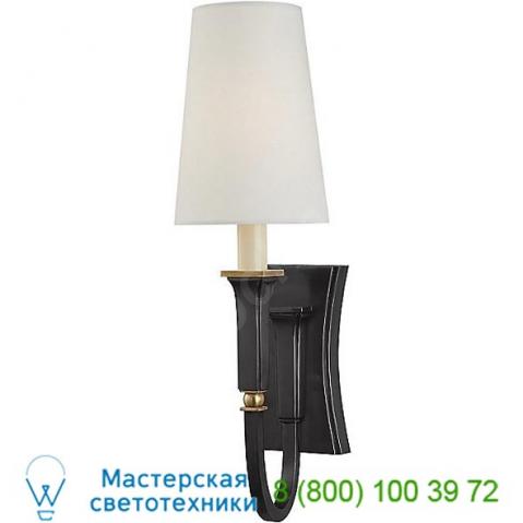 Tob 2272bz/hab-l visual comfort delphia wall light, настенный светильник