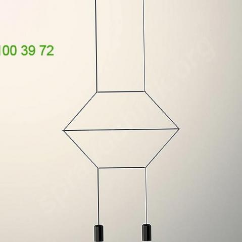 Wireflow 2d 2-light pendant  vibia, светильник