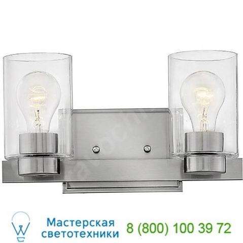 Miley vanity light hinkley lighting 5053bn, светильник для ванной