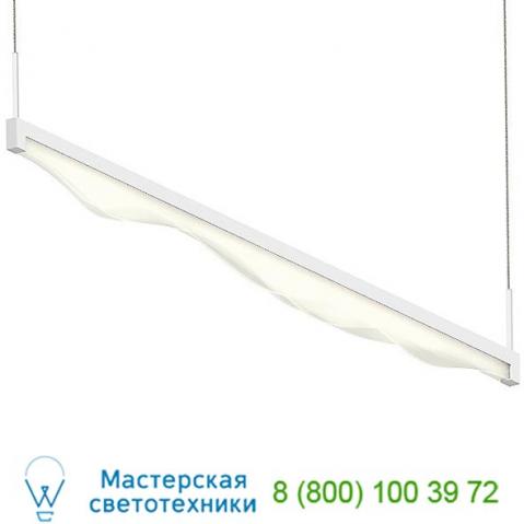 2820. 03 wave bar led pendant light sonneman lighting, светильник