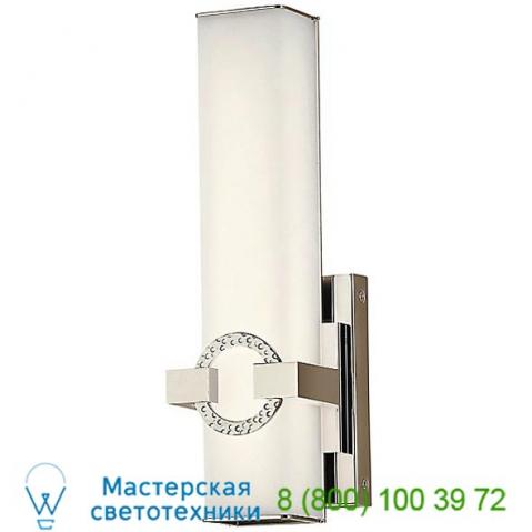 Bordeaux bath wall sconce kichler 45876pnled, бра