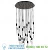 Seraph round 20 inch led chandelier blackjack lighting ser-20p-bl-bu, светильник