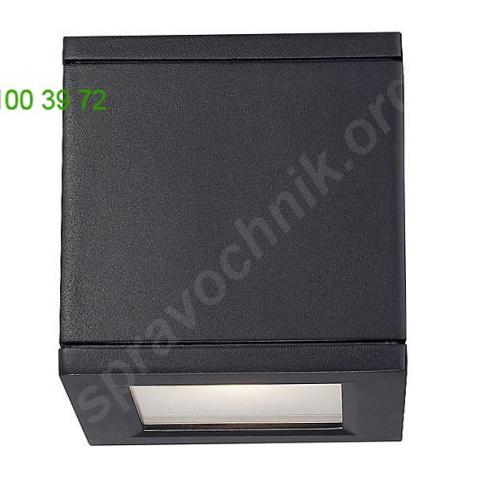 Ws-w2505-al wac lighting rubix indoor / outdoor led up and down wall light, уличный настенный