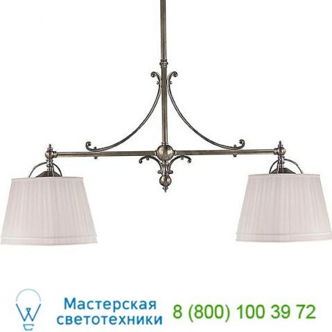 Chc 5102ab-ab visual comfort sloane 2-light shop pendant light, подвесной светильник