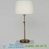 Koleman club table lamp (aged natural brass) - open box robert abbey ob-462, опенбокс