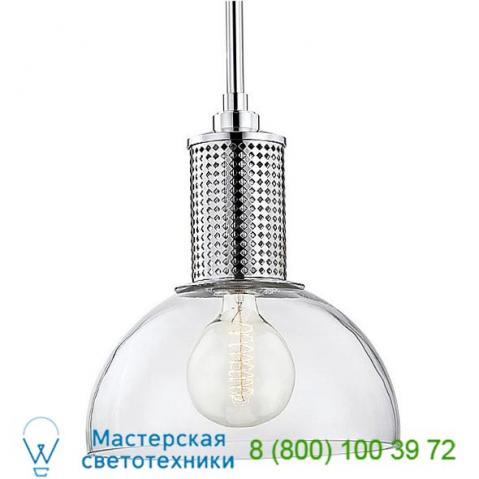 Hudson valley lighting 7210-agb halcyon 1 light pendant light, светильник