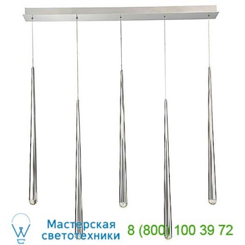 Pd-41703l-pn cascade linear suspension light modern forms, светильник