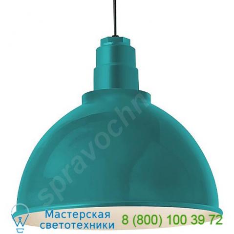 Troy rlm lighting deep reflector outdoor pendant 5drd12mbk-bc, уличный подвесной светильник