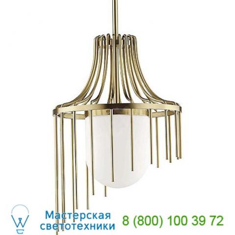 Kylie pendant light mitzi - hudson valley lighting h266701s-agb, светильник