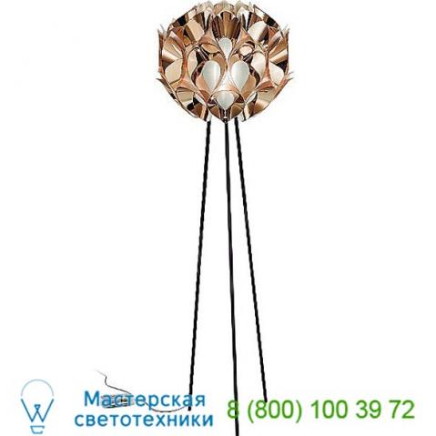 Slamp flora metallic floor lamp flo85pst0000s_000, светильник