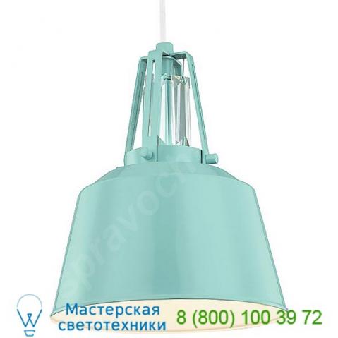 Freemont small pendant light p1305shbl feiss, светильник