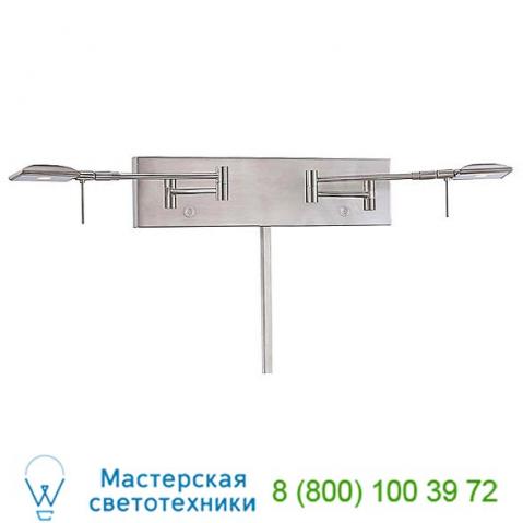 P4329-084 georges reading room p4329 led swing arm wall light george kovacs, бра