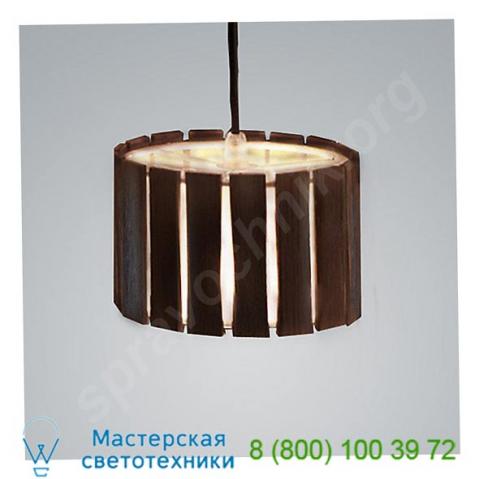 Luz oculta wood mini pendant light zaneen design d5-1044dgr, светильник