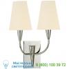 Berkley two light wall sconce 2412-pc-ws hudson valley lighting, настенный светильник бра