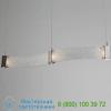 Parallel curved led linear suspension light hammerton studio plb0042-48-fb-bg-ca1-l1, светильник