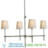 Tob 5002an-np bryant chandelier visual comfort, светильник