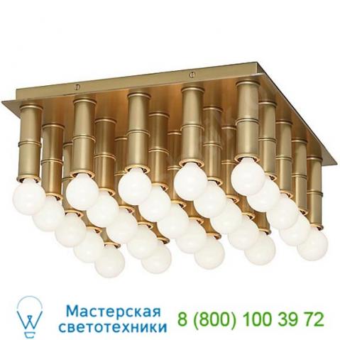 Meurice flush mount ceiling light robert abbey s689, светильник