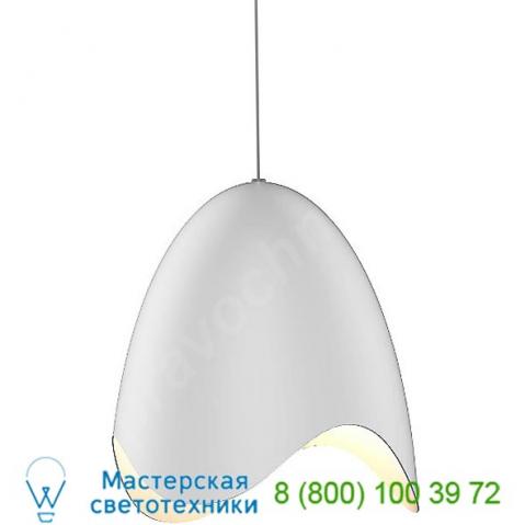 2675. 18w sonneman lighting waveforms bell led pendant light, светильник