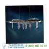 Sevetti led linear suspension light sta500n-bk1s swarovski, светильник