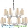 Venini 2-tier chandelier chc 1620ab-l visual comfort, светильник