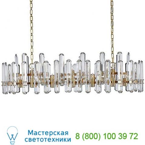 Visual comfort bonnington linear suspension light arn 5127hab-cg, светильник