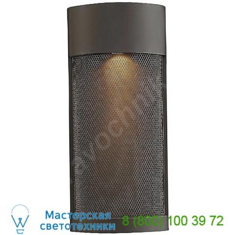 Aria outdoor pocket wall light 2307bk hinkley lighting, уличный настенный светильник