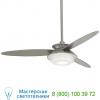 Stack ceiling fan f849l-bn/sl minka aire fans, светильник