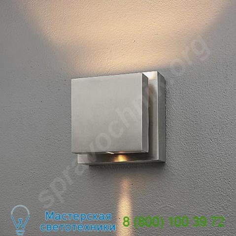 Scobo 2 led wall sconce 103690ch bruck lighting, бра