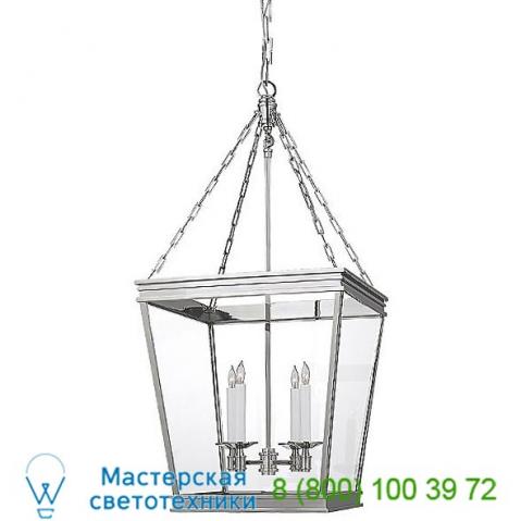 Launceton square pendant light visual comfort chc 5611ab-cg, светильник