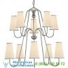 Arn 5052bsl-l montreuil chandelier visual comfort, светильник