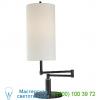 Anton swing arm table lamp visual comfort tob 3116bz/hab-l, настольная лампа