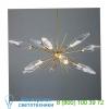 Rock crystal oval starburst led chandelier hammerton studio plb0050-0a-fb-ca-001-l1, светильник