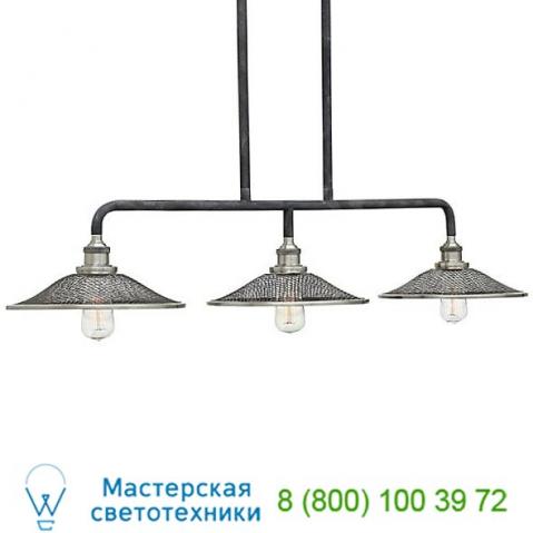 Rigby linear chandelier 4364dz hinkley lighting, светильник