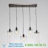 Hammerton studio plb0041-05-fb-c-c01-e2 apothecary linear suspension light, светильник