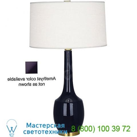 Robert abbey ob-am701 delilah table lamp (amethyst) - open box return, опенбокс