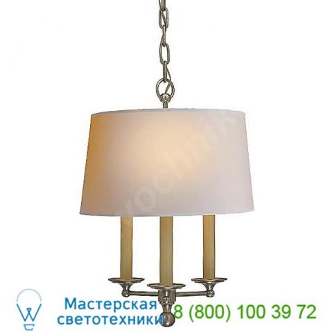 Classic candle hanging pendant visual comfort sl 5818an-np, светильник