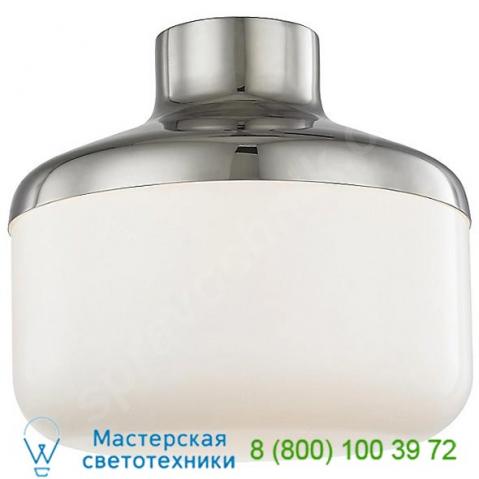 H144501s-agb mitzi - hudson valley lighting livvy flush mount ceiling light, светильник