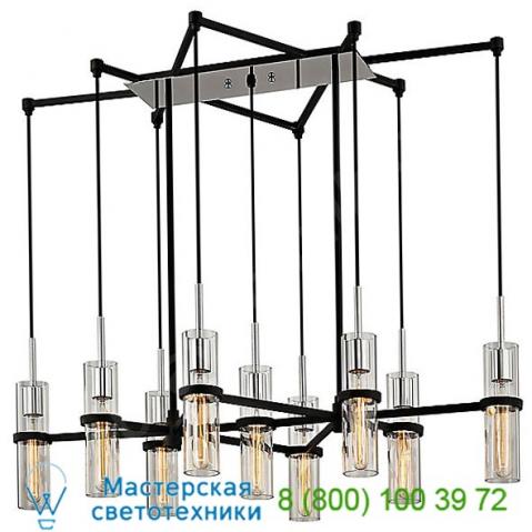 Xavier linear suspension light  troy lighting, светильник