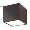 Modern forms ws-w9201-bk bloc led wall light, уличный настенный светильник