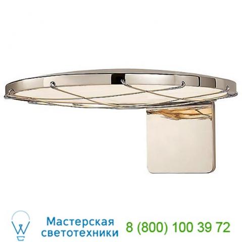 Visual comfort pb 2003mbk dot caged wall sconce, бра