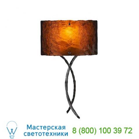 Ironwood twist glass wall sconce csb0032-0c-rb-sg-g2 hammerton studio, настенный светильник