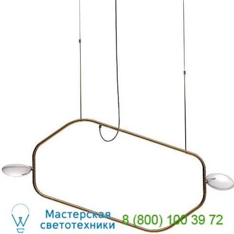 Palindrome 2 light led chandelier rich brilliant willing pd-2-11-j11-dw-120, светильник