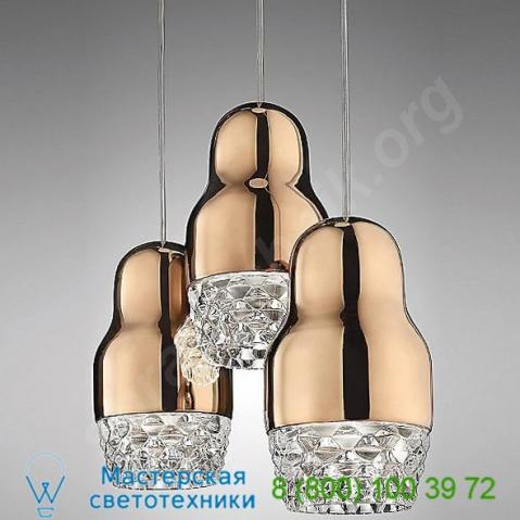 Usfedor3brbcgu1 axo light fedora cluster pendant light, подвесной светильник